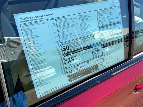 New 2026 BMW 330i xDrive 330i NA xDrive w/ M Sport Package image 20