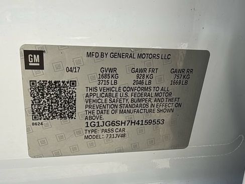 Used 2017 Chevrolet Sonic LT FWD image 32