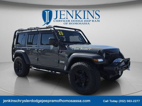Used 2020 Jeep Wrangler Unlimited Sport S AWD/4WD image 2