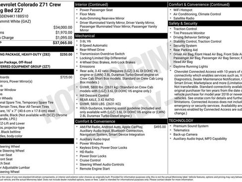 Used 2019 Chevrolet Colorado Z71 RWD image 15