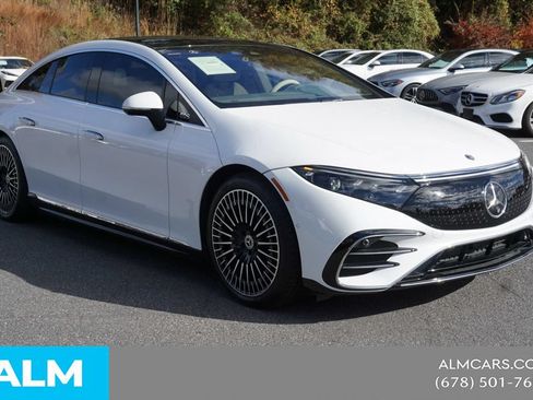 Used 2024 Mercedes-Benz EQS 450+ Sedan image 3