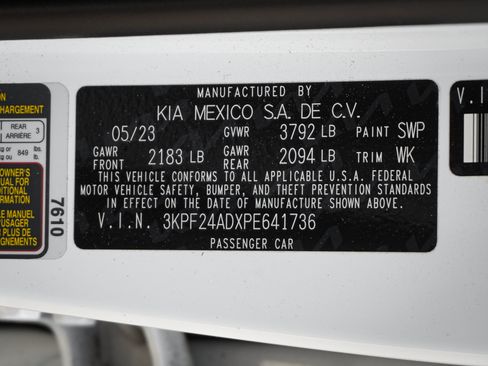 Used 2023 Kia Forte LXS FWD image 36