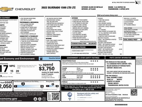 Used 2022 Chevrolet Silverado 1500 LTZ image 4