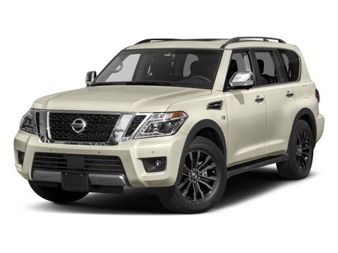 Used 2017 Nissan Armada Platinum w/ Captain Seat Package AWD/4WD image 1