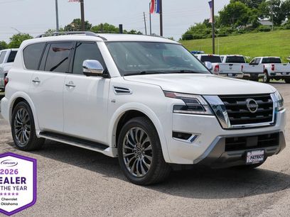 Used 2021 Nissan Armada Platinum w/ Captain's Chairs Package