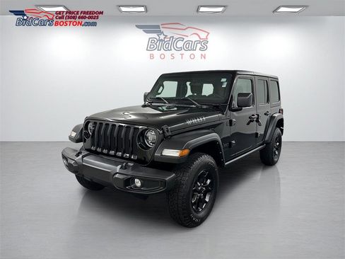 Used 2022 Jeep Wrangler Unlimited Willys image 1