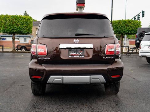 Used 2017 Nissan Armada Platinum w/ Captain Seat Package AWD/4WD image 11