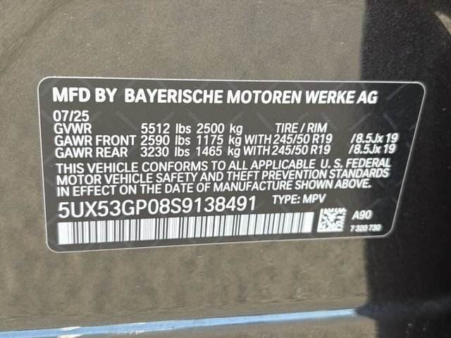 Used 2025 BMW X3 xDrive30i w/ Premium Package AWD/4WD image 23