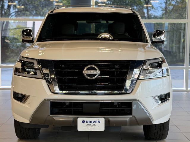 Used 2024 Nissan Armada Platinum w/ Captain's Chairs Package AWD/4WD image 2