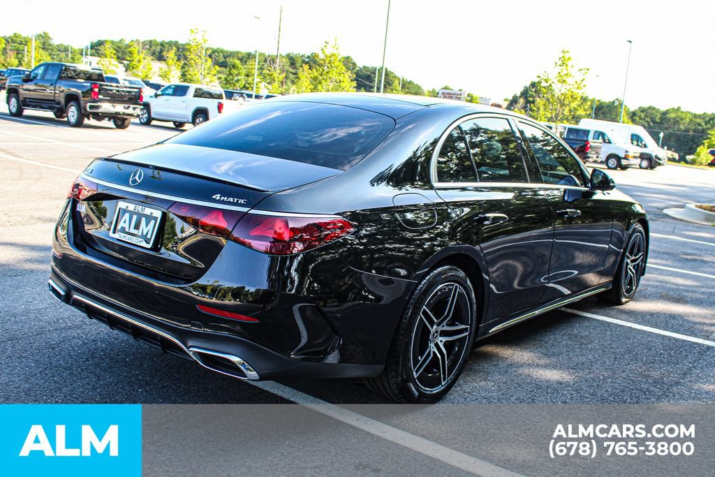 Used 2025 Mercedes-Benz E 450 4MATIC Sedan w/ Winter Package image 5