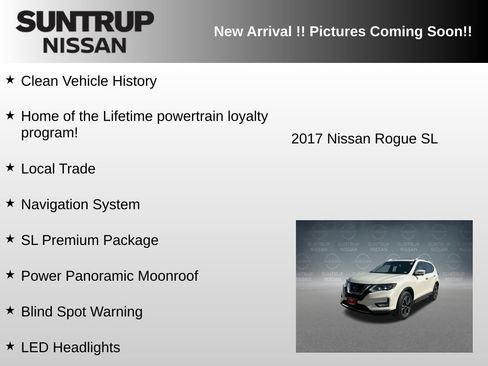 Used 2017 Nissan Rogue SL w/ SL Premium Package AWD/4WD image 5