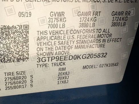 Used 2019 GMC Sierra 1500 AT4 w/ AT4 Premium Package image 31