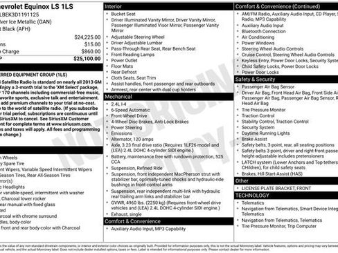 Used 2013 Chevrolet Equinox LS image 11