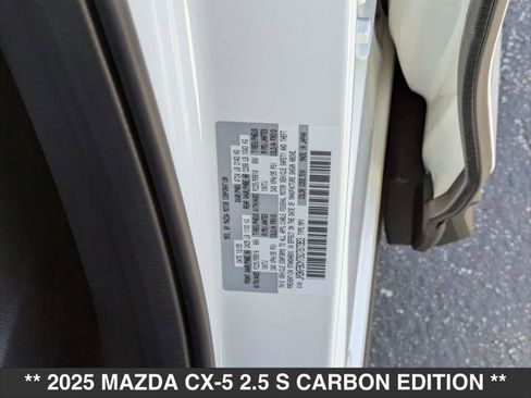 New 2025 MAZDA CX-5 Carbon Edition image 15
