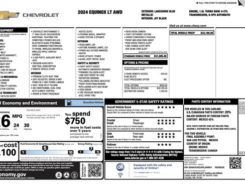 Used 2024 Chevrolet Equinox LT image 4