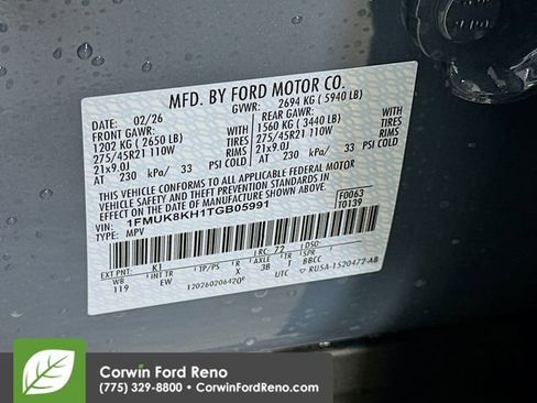 New 2026 Ford Explorer ST-Line w/ ST-Line Street Pack AWD/4WD image 37
