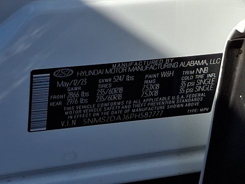 Certified 2023 Hyundai Santa Fe SEL AWD/4WD image 27