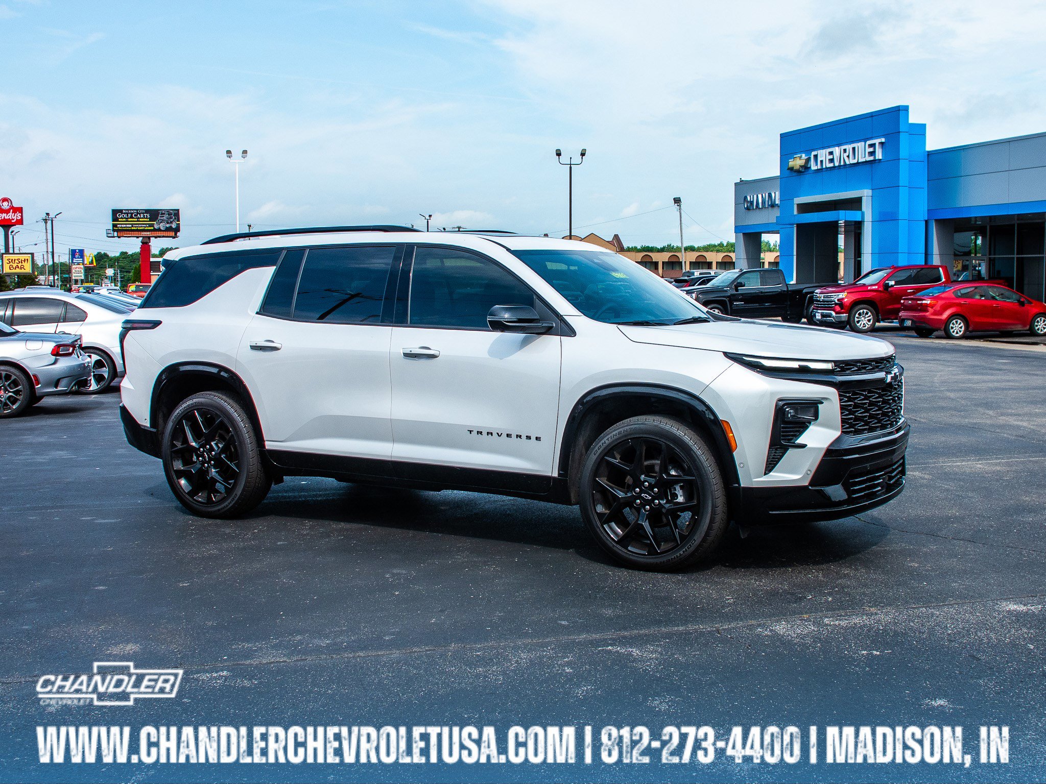 Used 2024 Chevrolet Traverse RS w/ LPO, Floor Liner Package AWD/4WD image 1