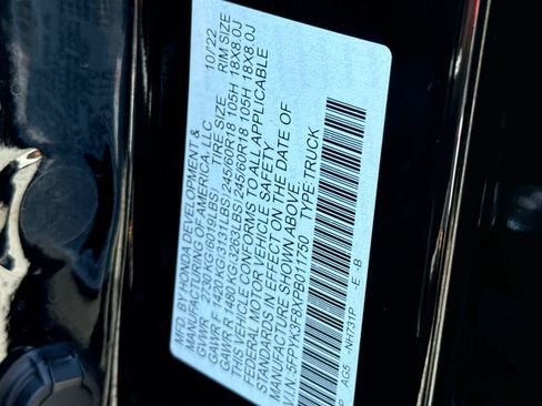 Used 2023 Honda Ridgeline Black Edition image 29