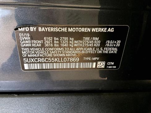 Used 2019 BMW X5 xDrive40i w/ Premium Package 2 AWD/4WD image 64