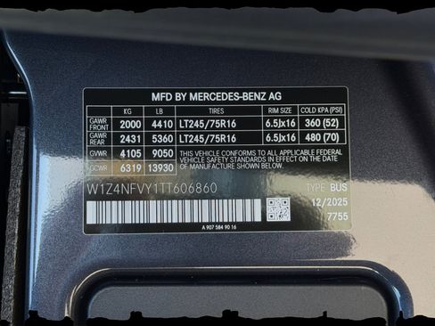 New 2026 Mercedes-Benz Sprinter 2500 image 25