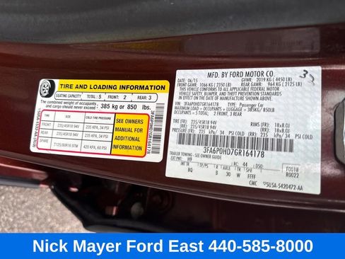 Used 2016 Ford Fusion SE w/ Equipment Group 202A image 32