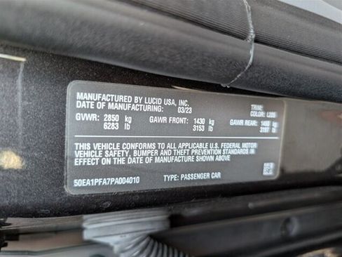 Used 2023 Lucid Air Pure RWD image 32