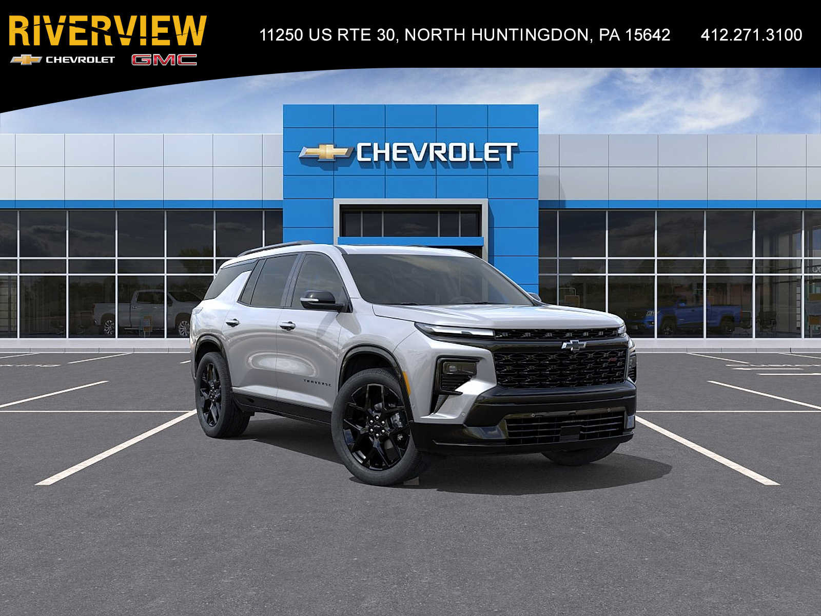 New 2026 Chevrolet Traverse RS w/ LPO, Floor Liner Package AWD/4WD image 1