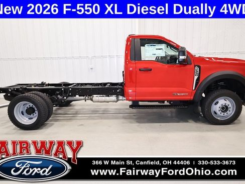 New 2026 Ford F550 4x4 Regular Cab Super Duty image 1