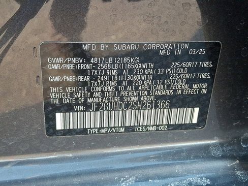 Certified 2025 Subaru Crosstrek 2.0i Premium image 27