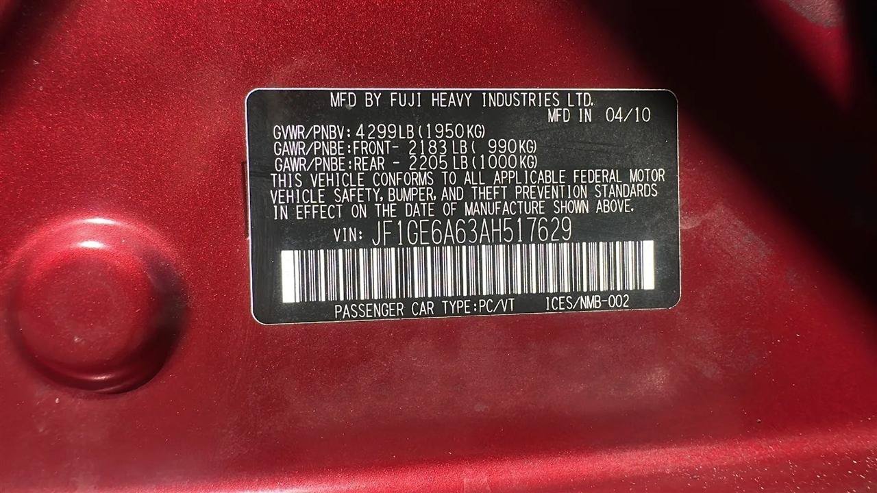 Used 2010 Subaru Impreza 2.5i AWD/4WD image 43