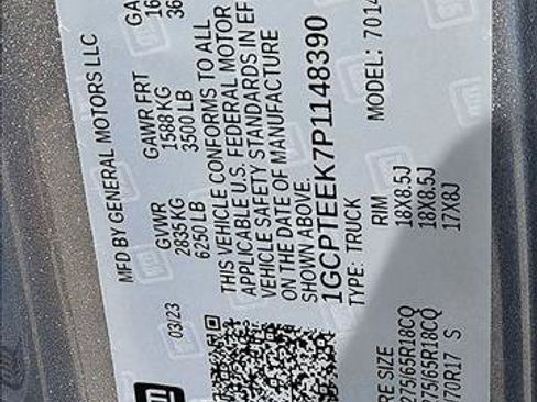 Used 2023 Chevrolet Colorado Trail Boss w/ LPO, Skid Plate Package AWD/4WD image 15