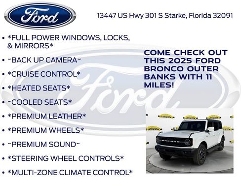 New 2025 Ford Bronco Outer Banks image 10