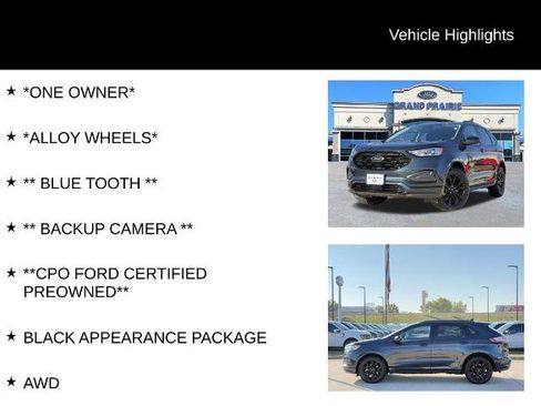 Certified 2023 Ford Edge SE w/ Black Appearance Package image 4