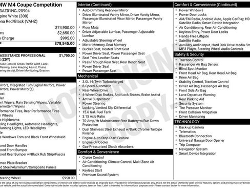 Used 2022 BMW M4 Competition image 36