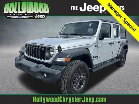 Used 2024 Jeep Wrangler Unlimited Sport AWD/4WD image 1