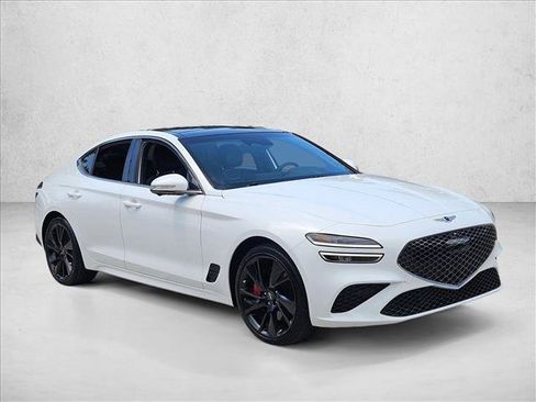 Used 2023 Genesis G70 3.3T w/ Sport Prestige Package RWD image 3