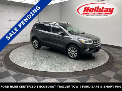Certified 2018 Ford Escape Titanium w/ Ford Safe & Smart Package image 1