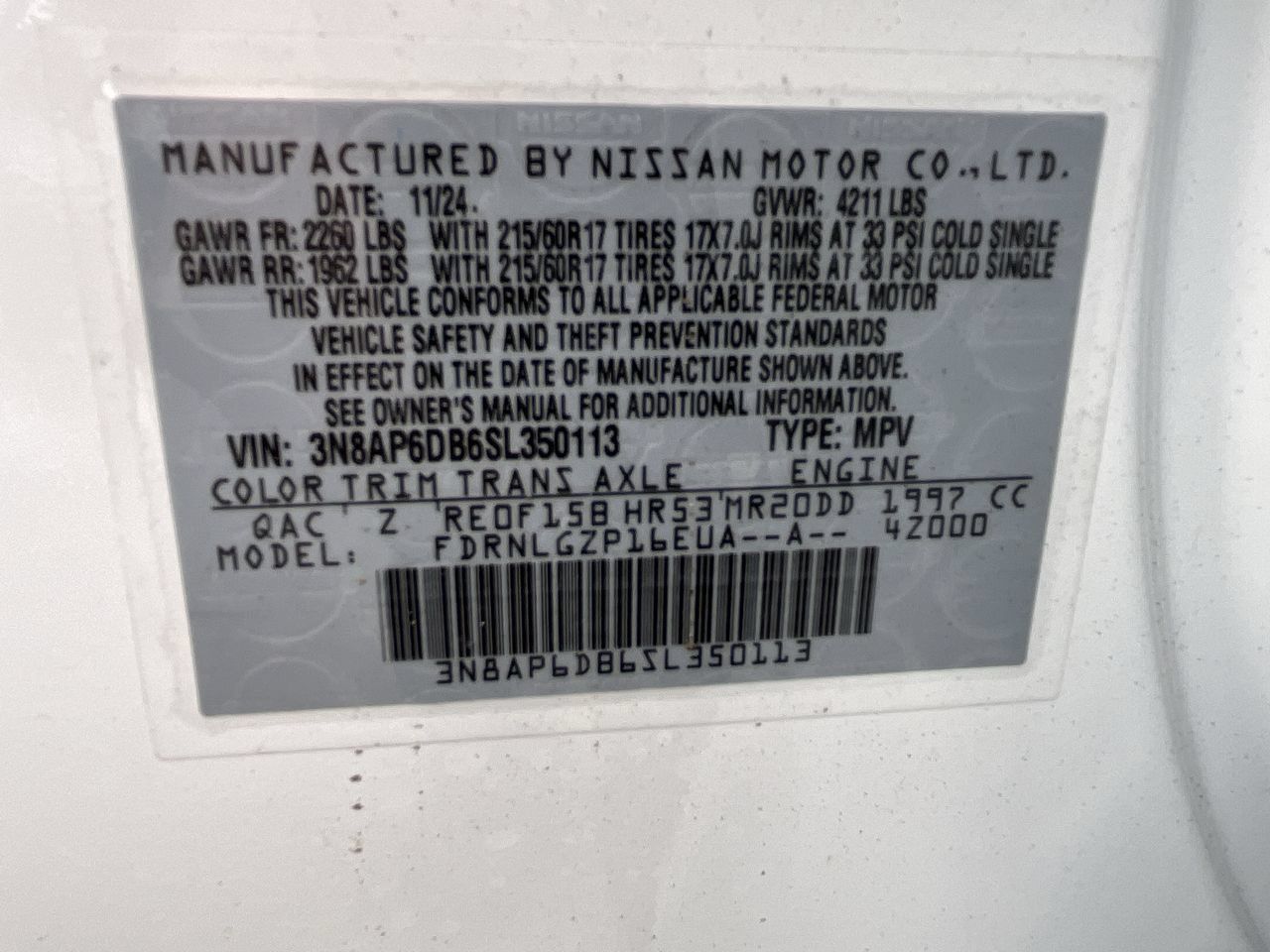 Used 2025 Nissan Kicks SR AWD/4WD image 30