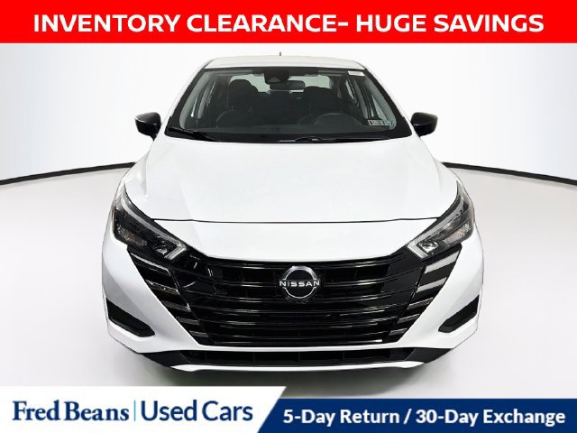 Certified 2025 Nissan Versa S w/ Trunk Package FWD image 2