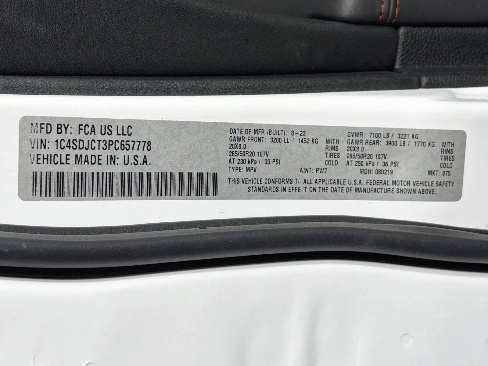 Used 2023 Dodge Durango R/T AWD/4WD image 40