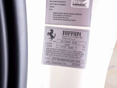 Certified 2019 Ferrari 488 Spider image 61