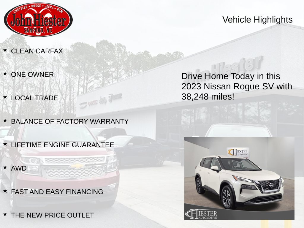 Used 2023 Nissan Rogue SV AWD/4WD image 5