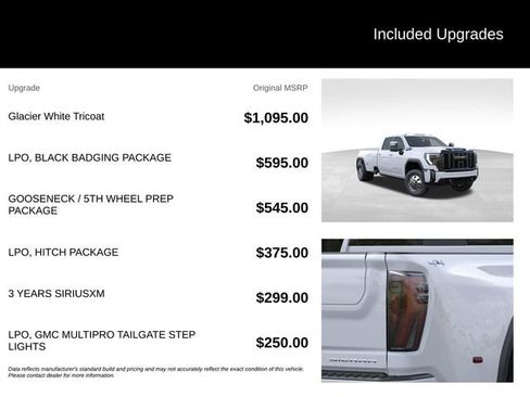 New 2026 GMC Sierra 3500 Denali Ultimate w/ LPO, Black Badging Package AWD/4WD image 5