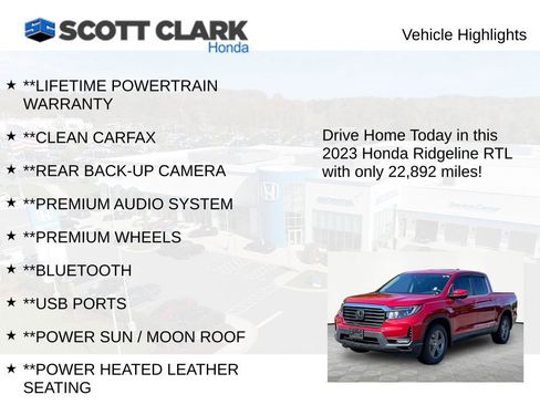 Used 2023 Honda Ridgeline RTL image 11