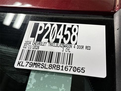 Certified 2024 Chevrolet TrailBlazer LT w/ Convenience Package image 30