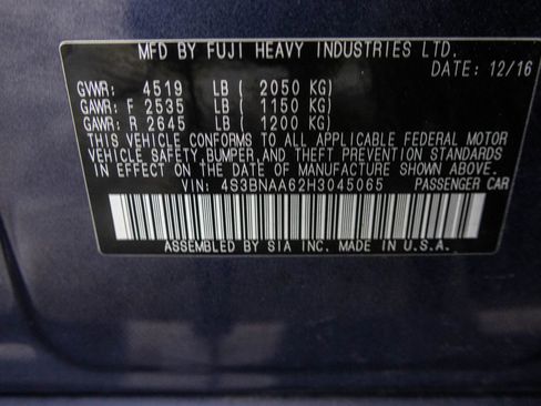 Used 2017 Subaru Legacy 2.5i image 49