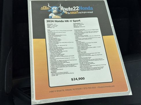 Certified 2024 Honda HR-V Sport image 39