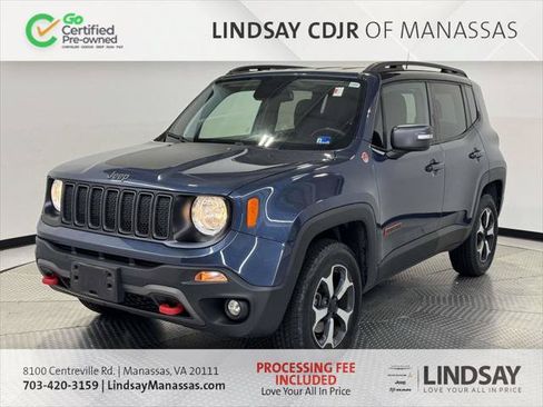 Certified 2020 Jeep Renegade Trailhawk w/ UConnect 8.4 Nav Group AWD/4WD image 5