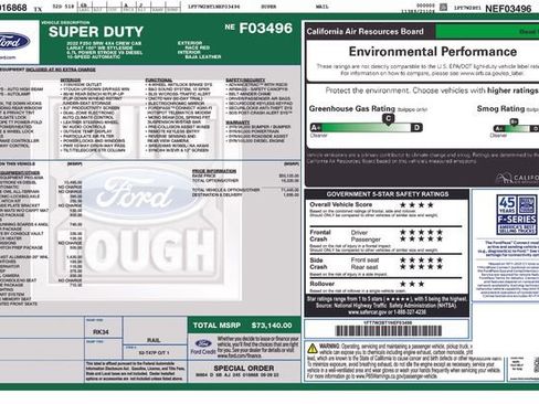 Used 2022 Ford F250 Lariat w/ Lariat Value Package image 2